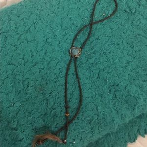 Faux turquoise bolo